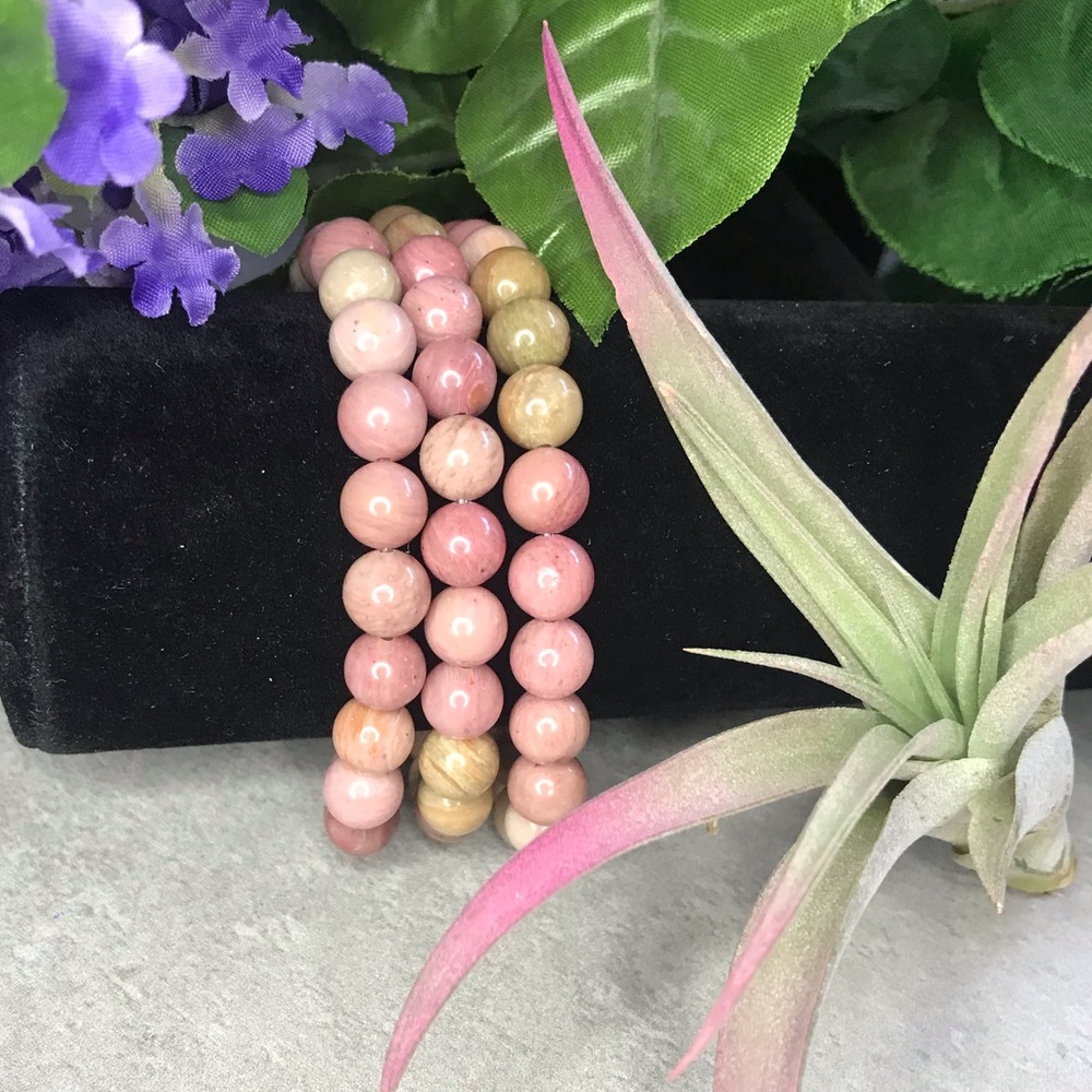Rhodonite bracelet